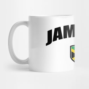 Jamaican National Flag Shield Mug